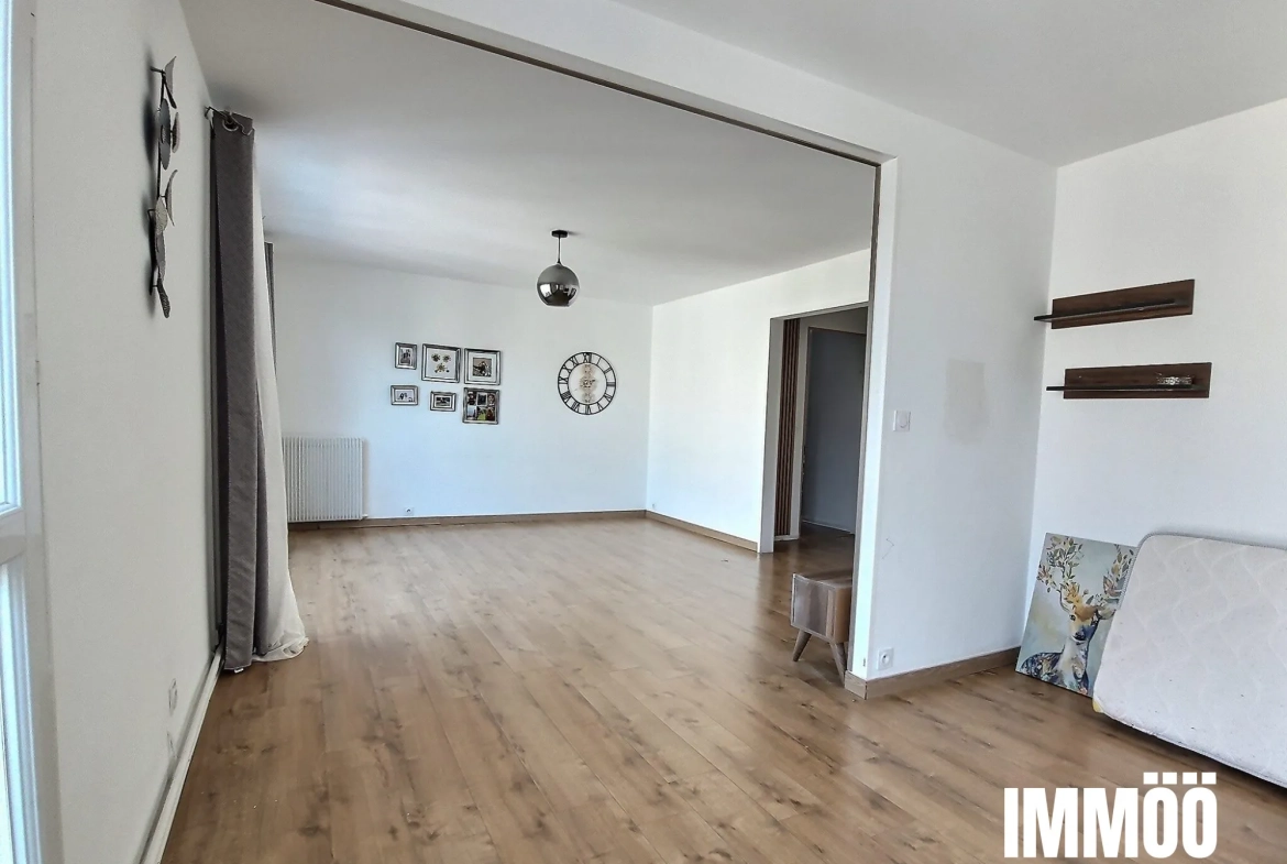 Appartement familial lumineux de 91 m² à Maromme La Maine avec parking et cave 