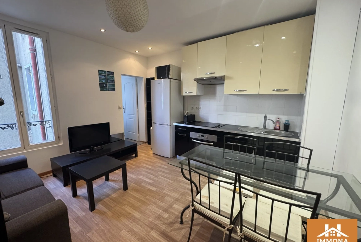Appartement F2 à vendre à Aubervilliers, 31 m², bon état, proximité Paris 