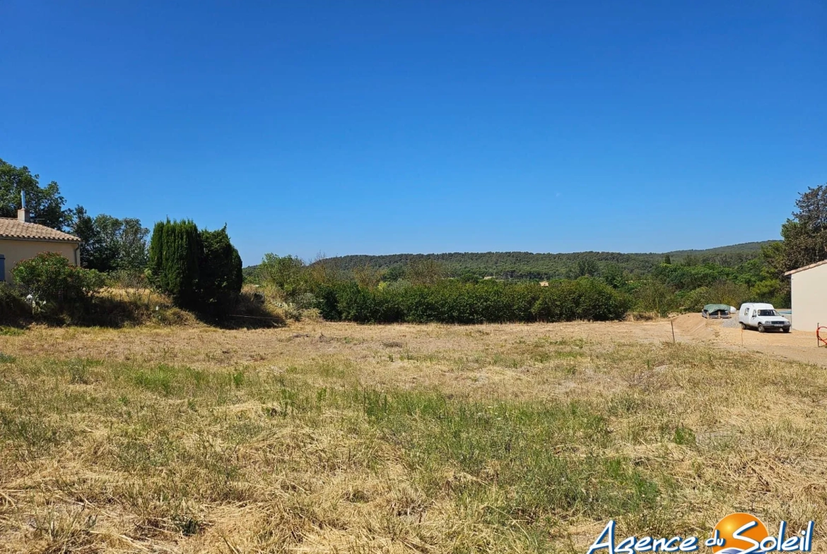 Terrains constructibles à vendre à Argens-Minervois près du canal du Midi 