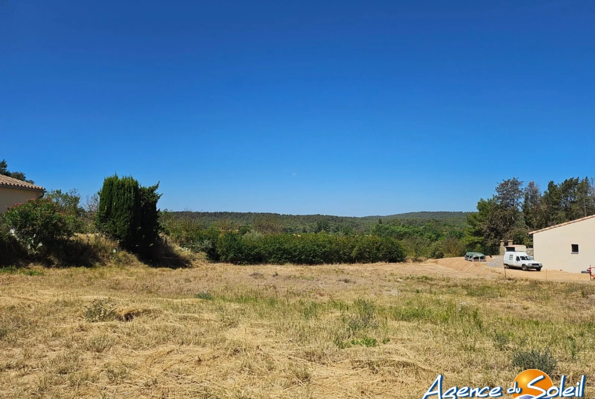 Terrains constructibles à vendre à Argens-Minervois près du canal du Midi 