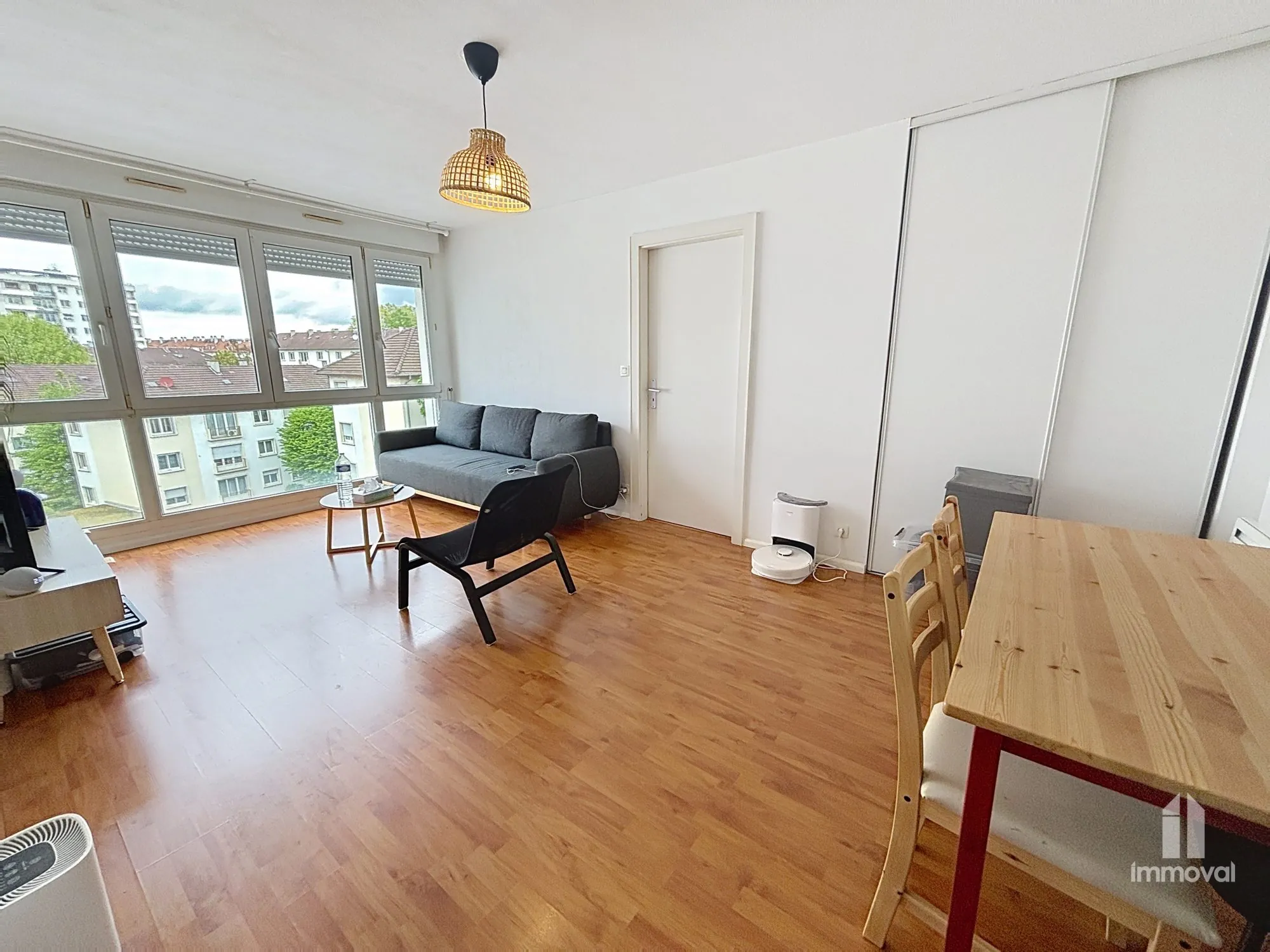 Appartement T2 à Neudorf, Strasbourg - 45,57 m² avec cave et ascenseur 
