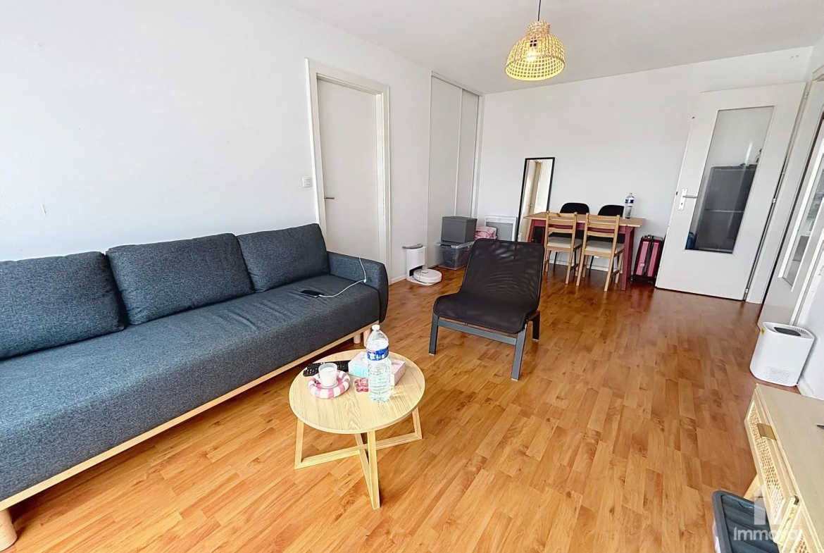 Appartement T2 à Neudorf, Strasbourg - 45,57 m² avec cave et ascenseur 