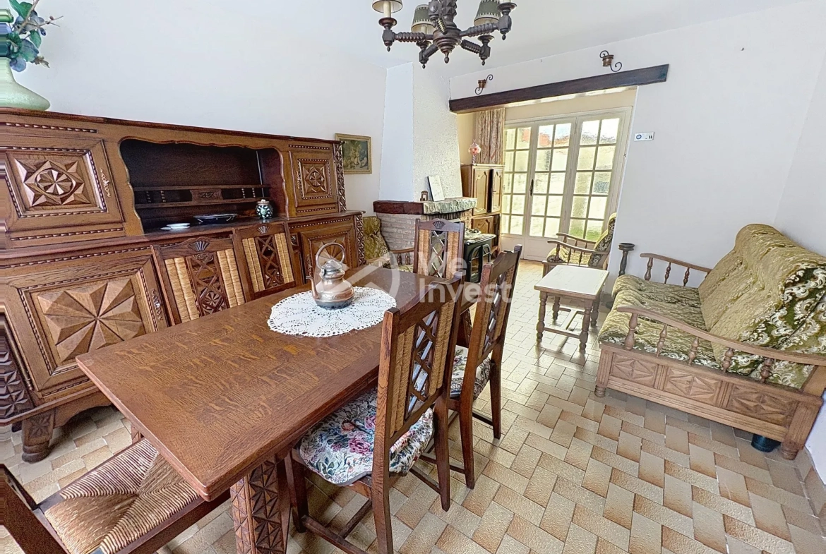 Maison à rénover de 80 m² avec jardin et garage à Aulnoye-Aymeries 