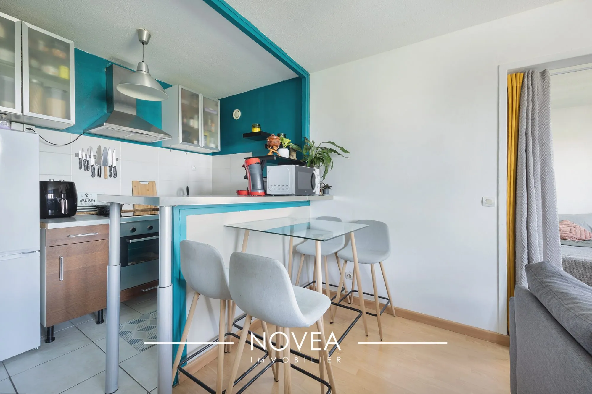 Appartement T1 de 36 m² au dernier étage à Meyzieu avec ascenseur 