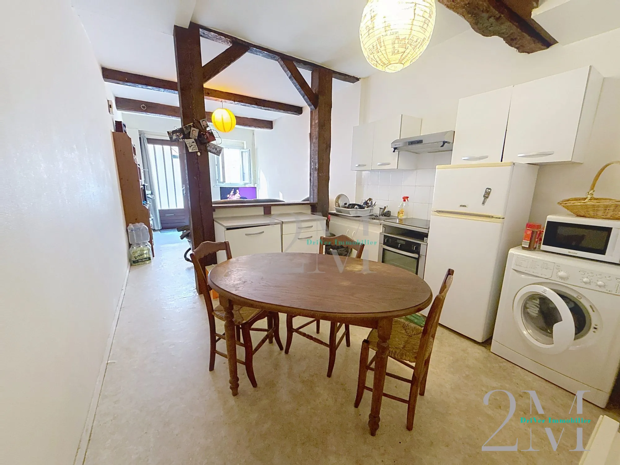 Investissement immobilier à Gimont : Immeuble de rapport avec deux appartements loués 