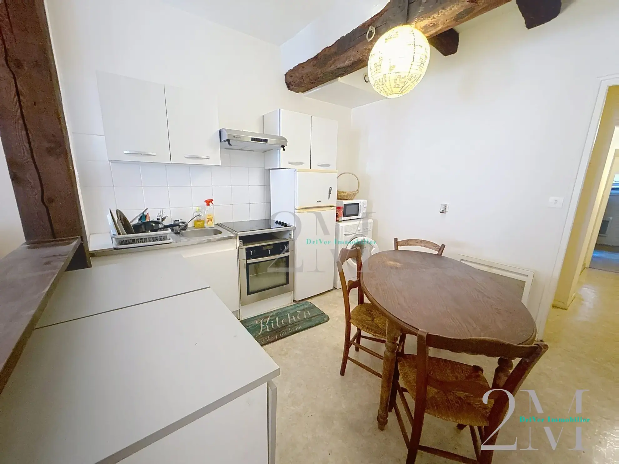 Investissement immobilier à Gimont : Immeuble de rapport avec deux appartements loués 