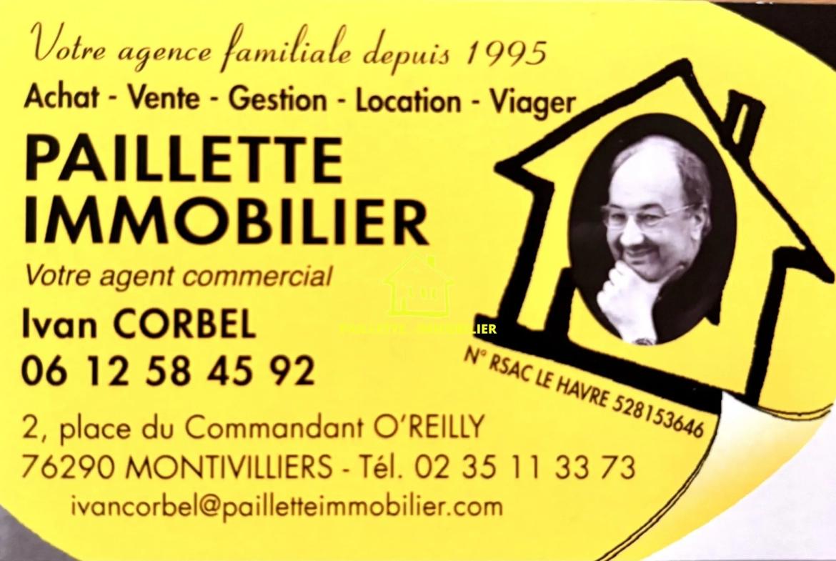 Terrain de loisirs non constructible à vendre à Quetteville, 2200 m² en zone agricole 