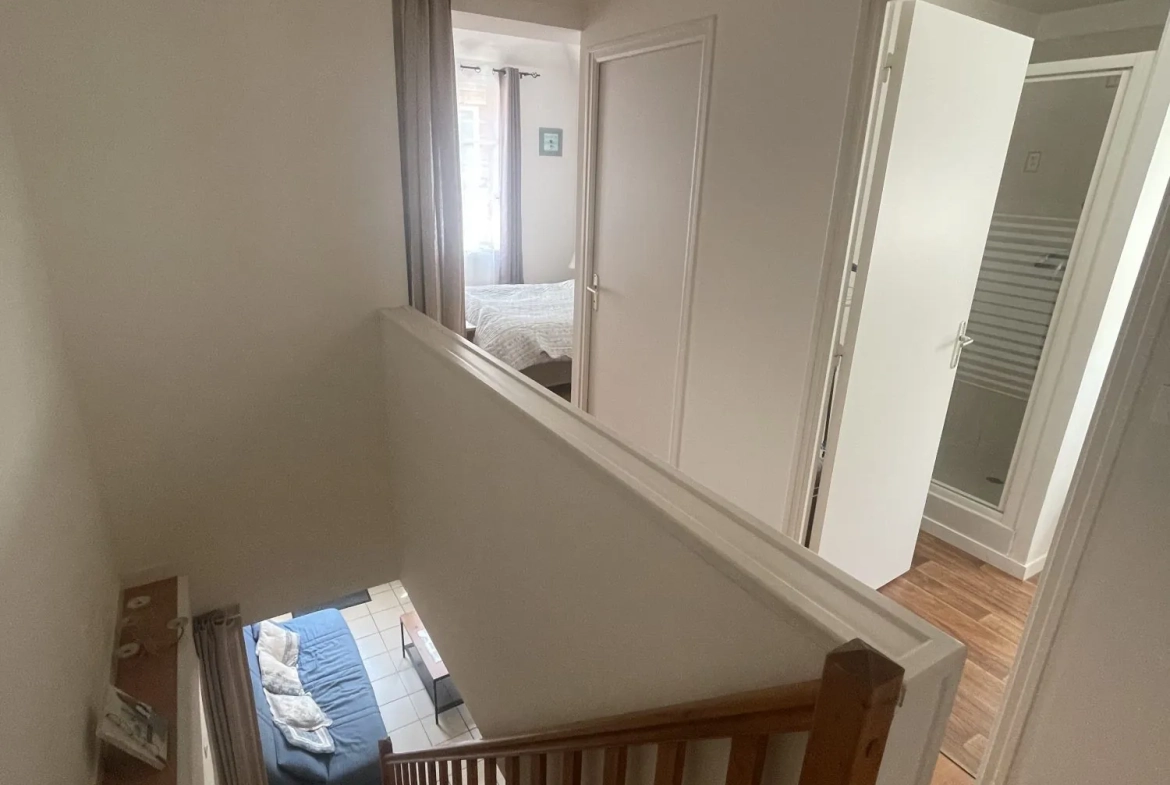 Maison mitoyenne à Dieppe – 55 m², entièrement rénovée, proche commodités 