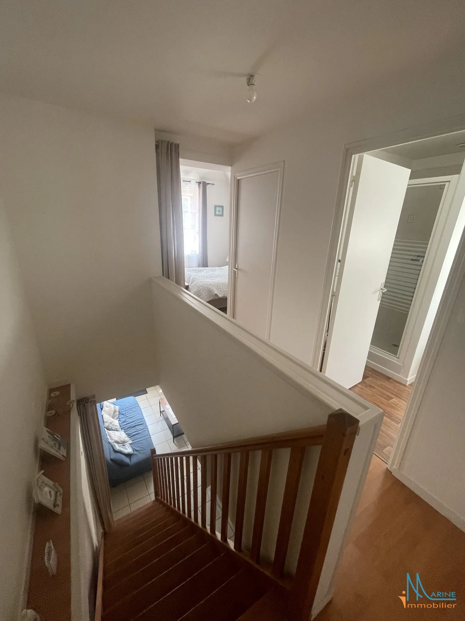 Maison mitoyenne à Dieppe – 55 m², entièrement rénovée, proche commodités 