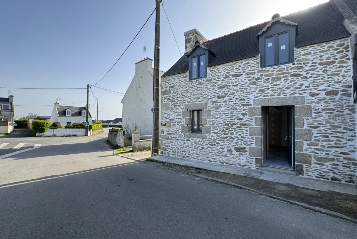 Charmante maison en pierre à 200 mètres de la plage à Plouguerneau 