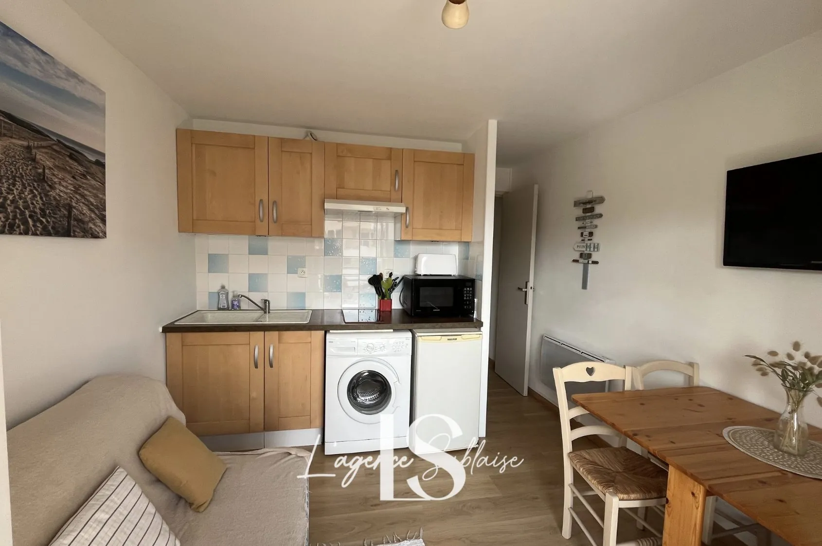 Appartement à vendre avec vue mer à Les Sables-d'Olonne - 23 m² 