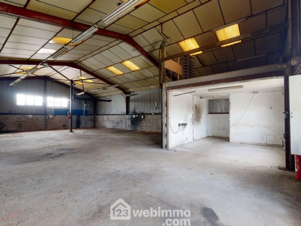 Vente d'un bâtiment industriel de 1326 m² à Thiescourt