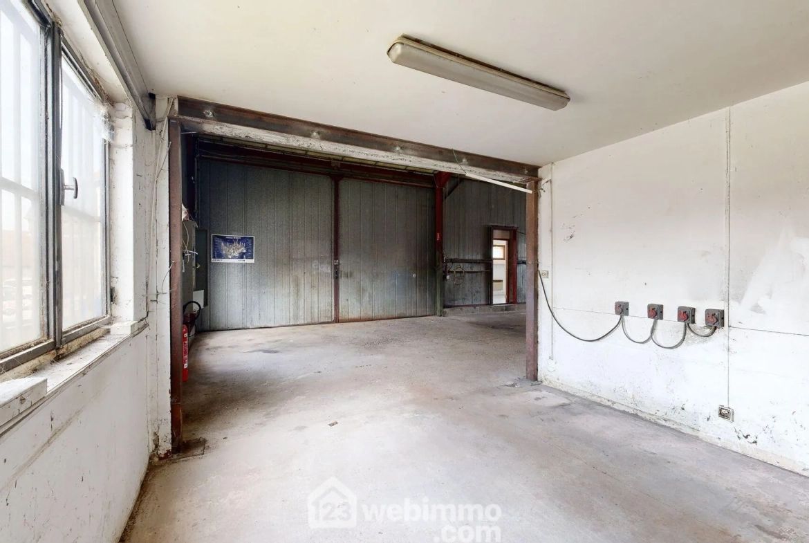 Vente d'un bâtiment industriel de 1326 m² à Thiescourt 