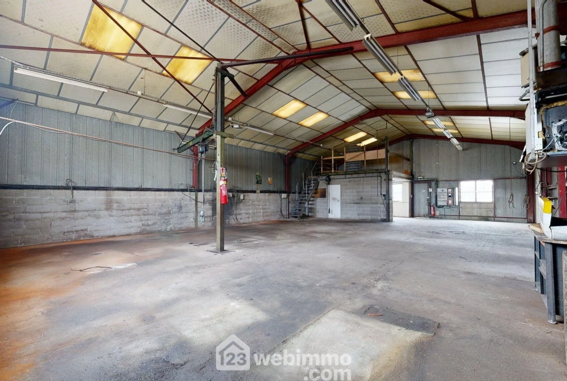 Vente d'un bâtiment industriel de 1326 m² à Thiescourt 