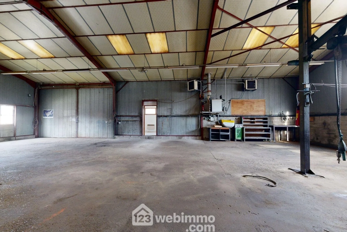 Vente d'un bâtiment industriel de 1326 m² à Thiescourt 