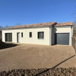 Maison neuve 90 m² avec garage à Buzet-sur-Tarn, cadre paisible proche Toulouse