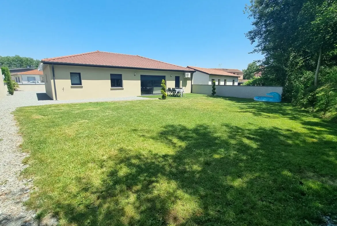 Villa neuve de 112 m² avec jardin à Briennon - Vente immobilière 