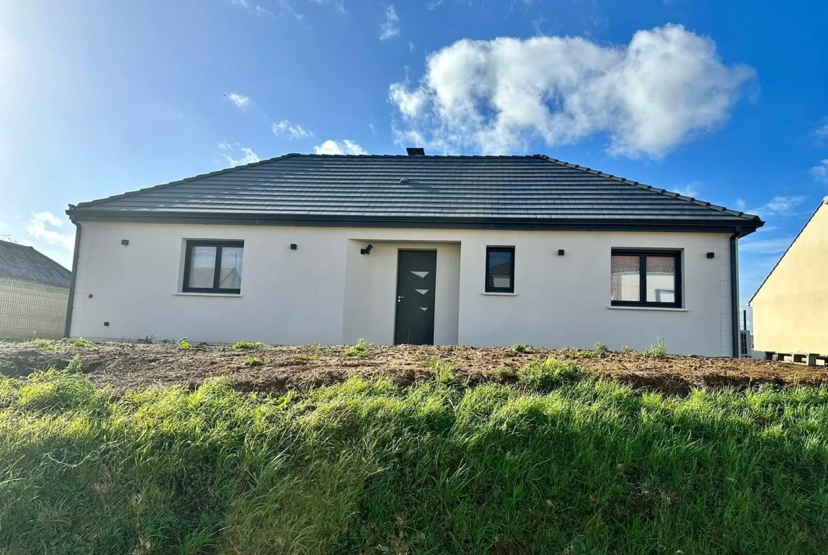 Pavillon neuf à Ansacq - 93 m² sur terrain de 1100 m² avec prestations de qualité 