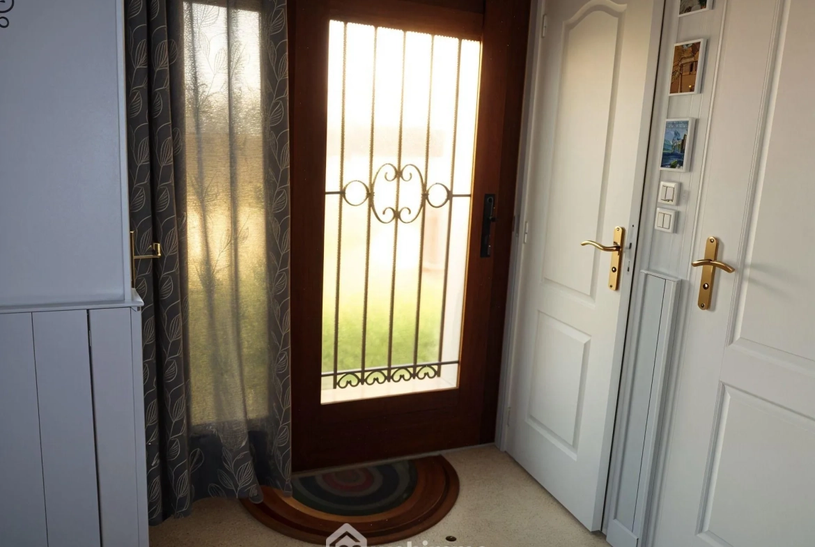 Maison jumelée 75 m² à Saint-Ouen-de-Thouberville avec garage et véranda 