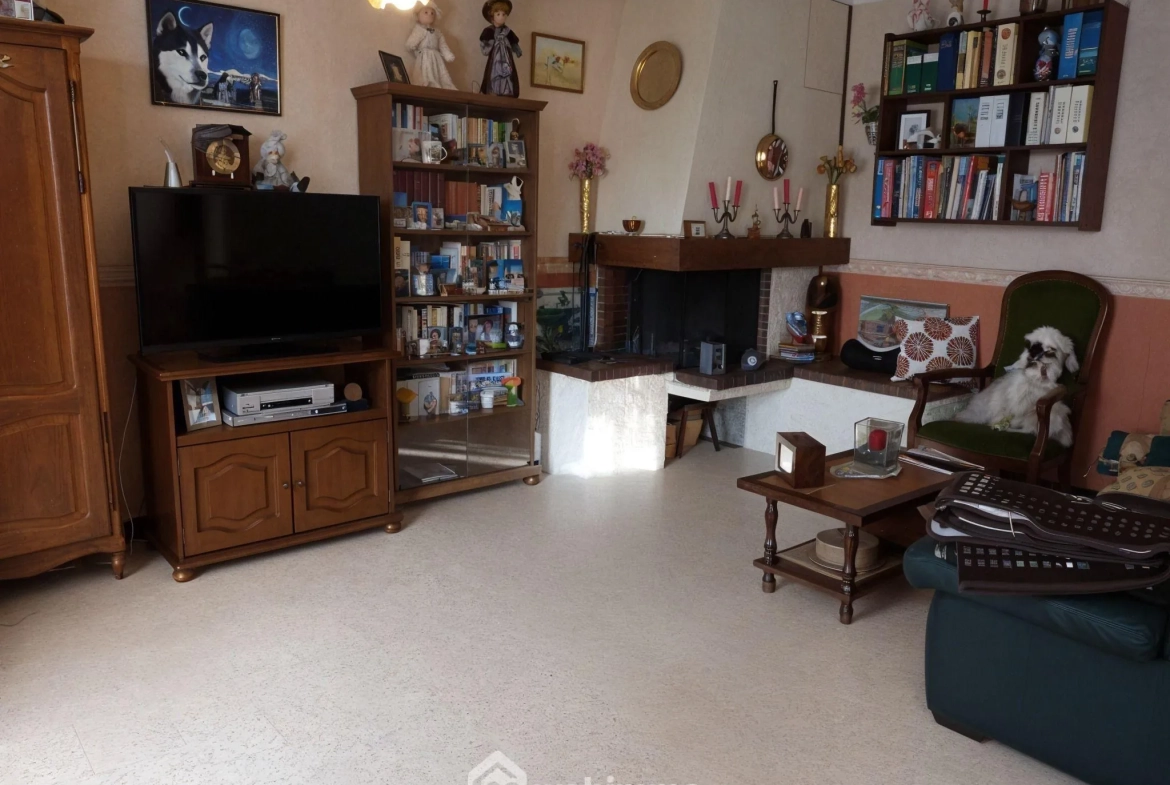 Maison jumelée 75 m² à Saint-Ouen-de-Thouberville avec garage et véranda 