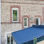 Maison en briques et silex à Fécamp, proche du port et de la gare