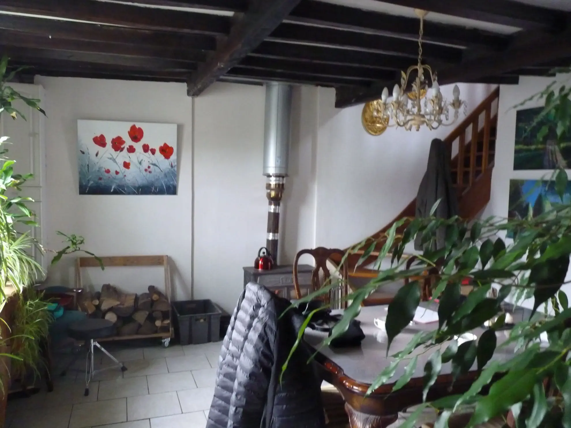 Maison de 100 m² avec 3 chambres et garage à Écly 