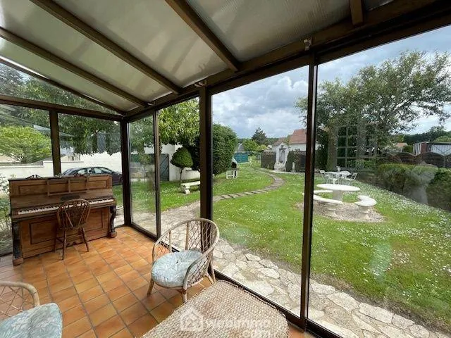 Maison de village en pierre avec studio et jardin à Carlepont 