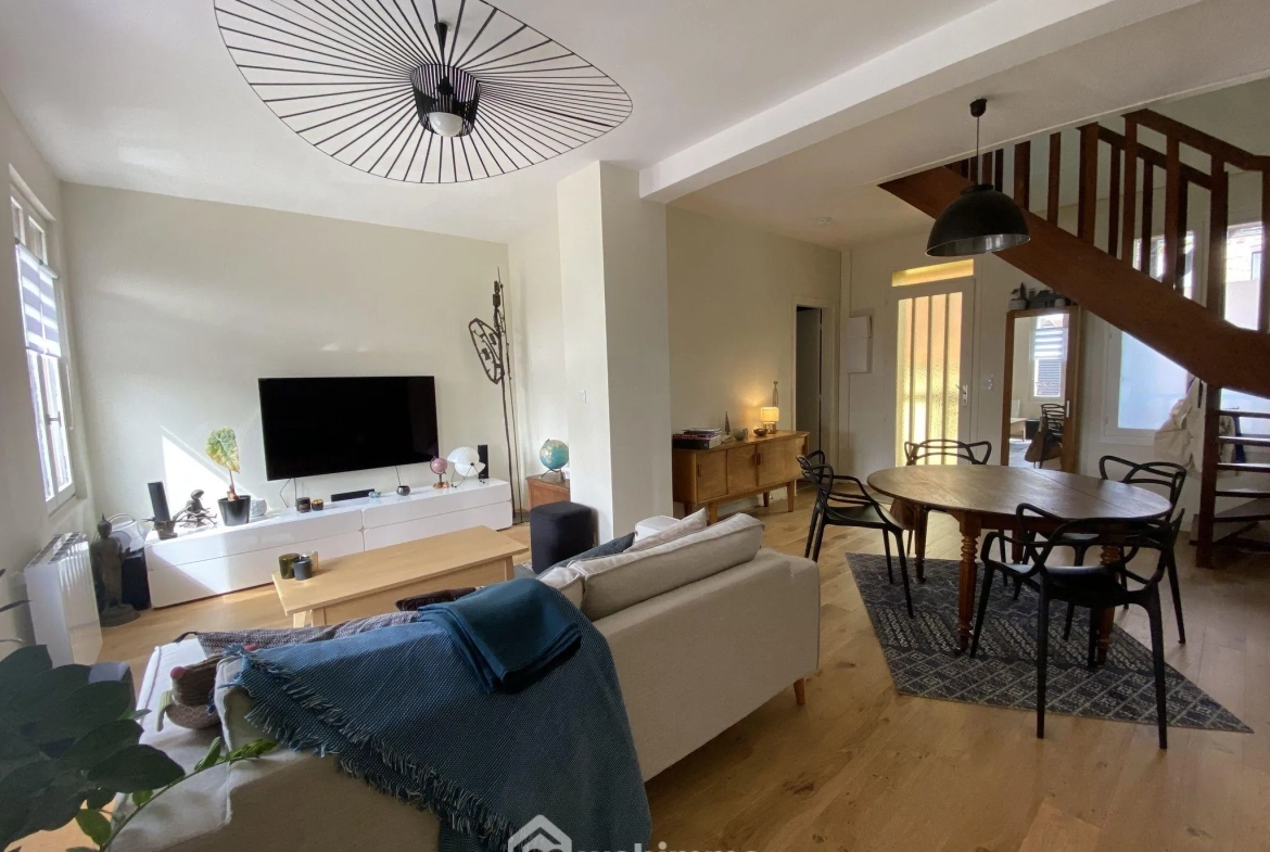 À vendre duplex lumineux de 78 m² à Rouen proche gare Rive Droite 