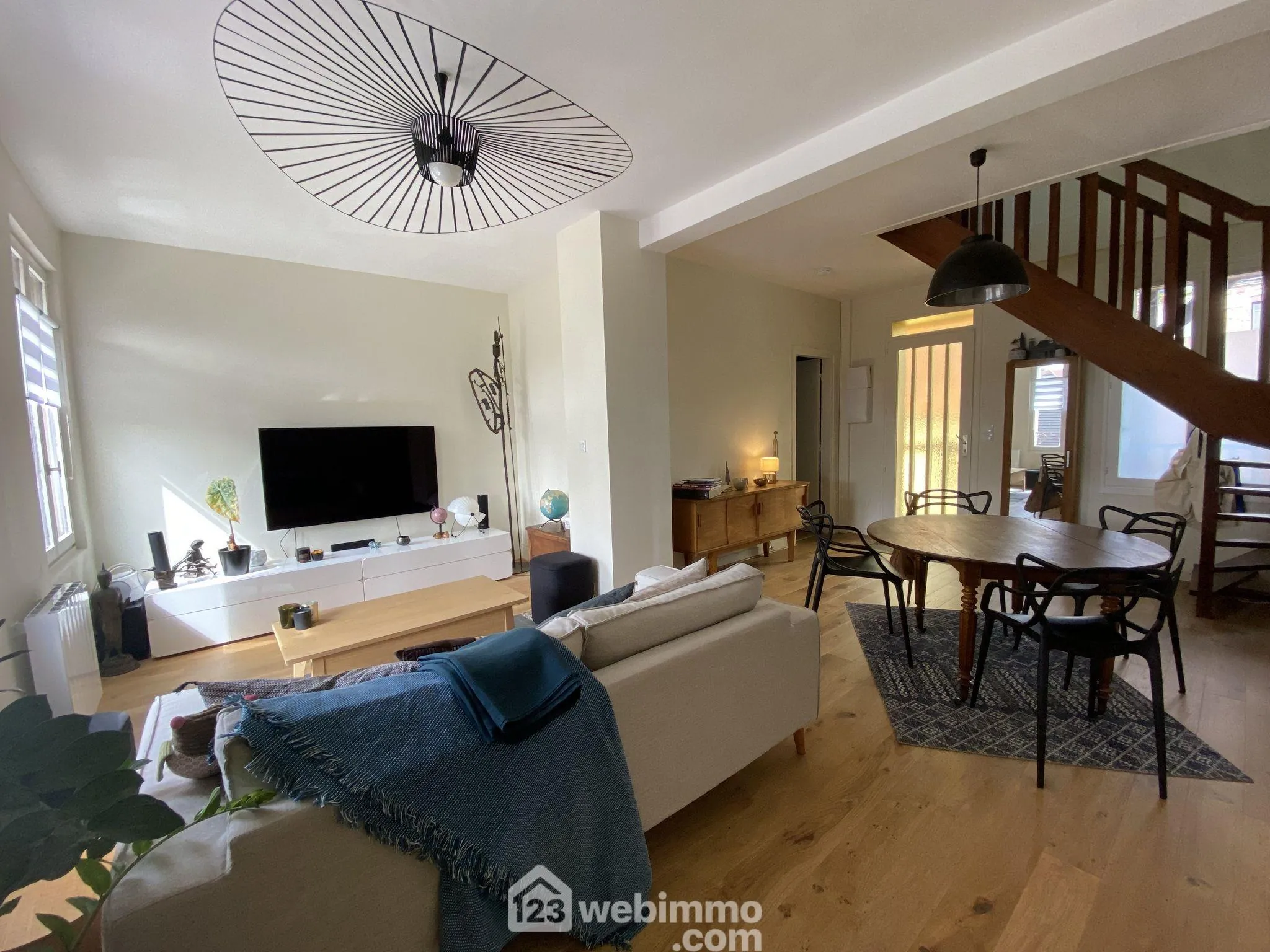 À vendre duplex lumineux de 78 m² à Rouen proche gare Rive Droite 