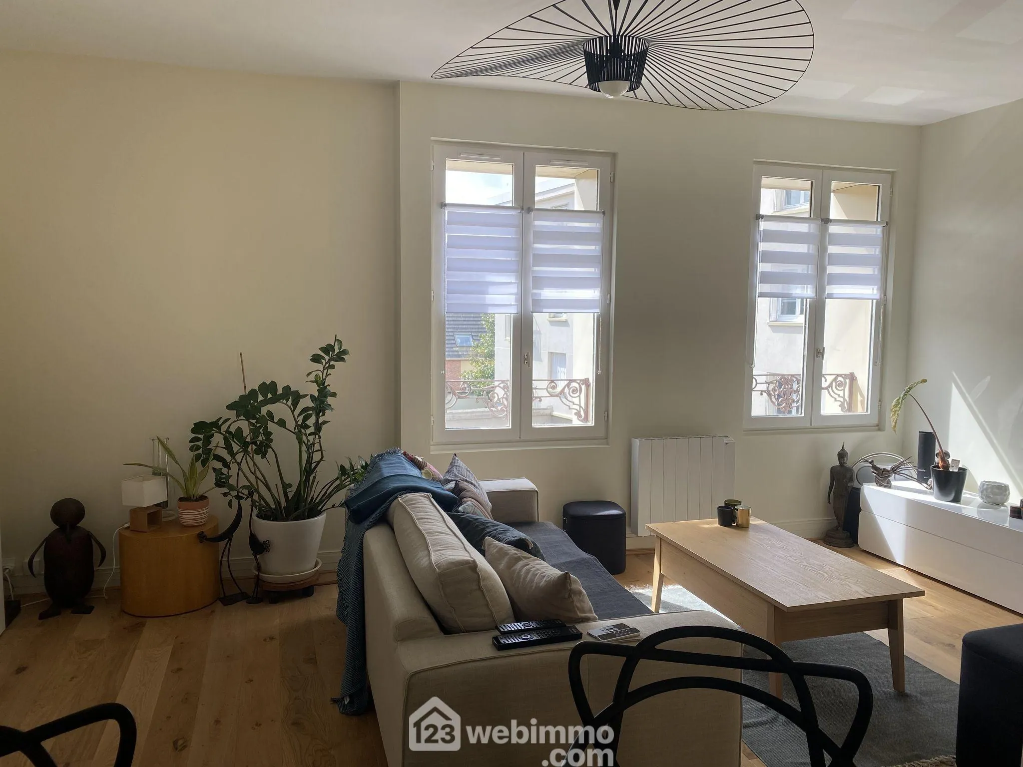 À vendre duplex lumineux de 78 m² à Rouen proche gare Rive Droite 