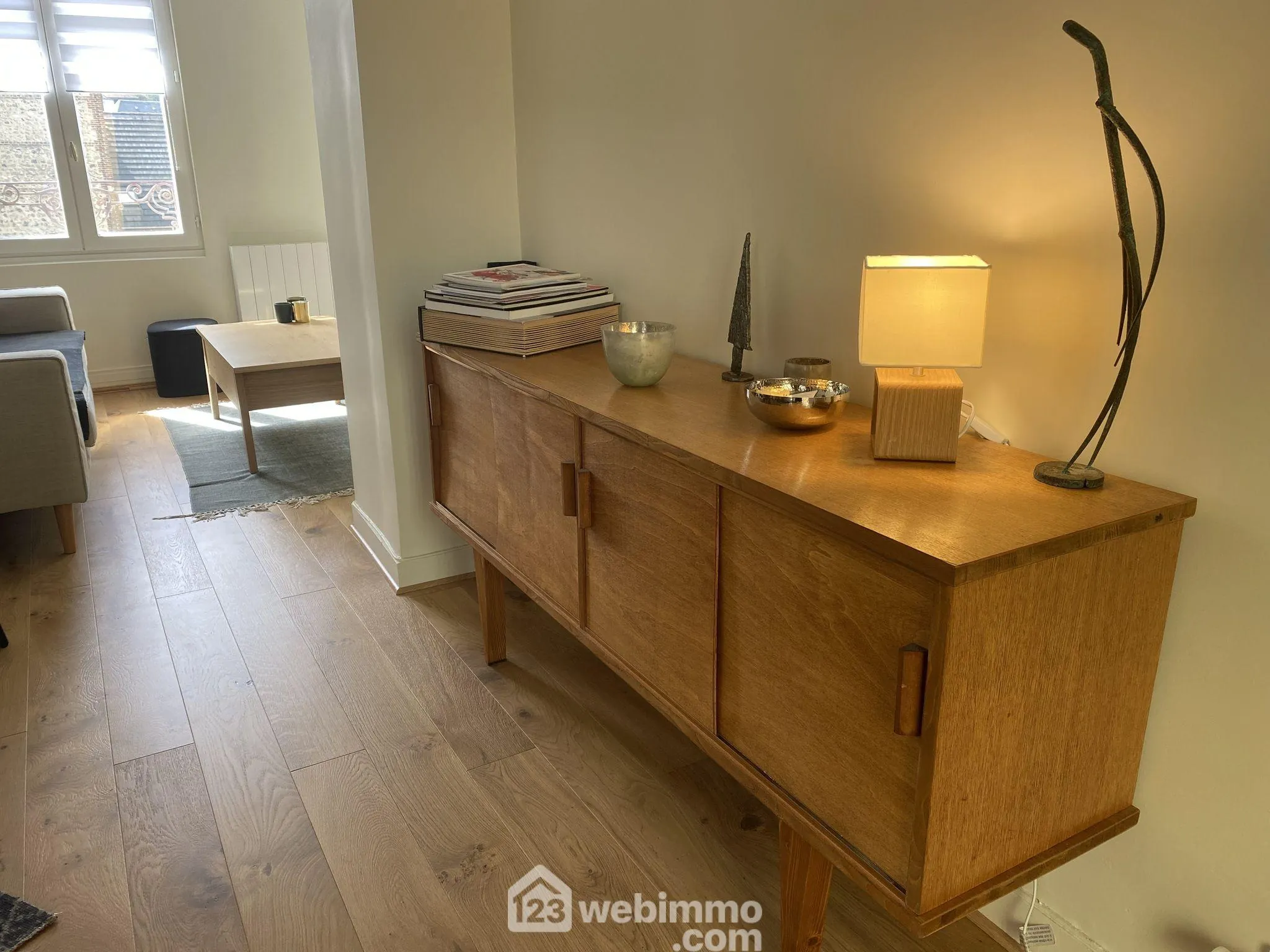 À vendre duplex lumineux de 78 m² à Rouen proche gare Rive Droite 