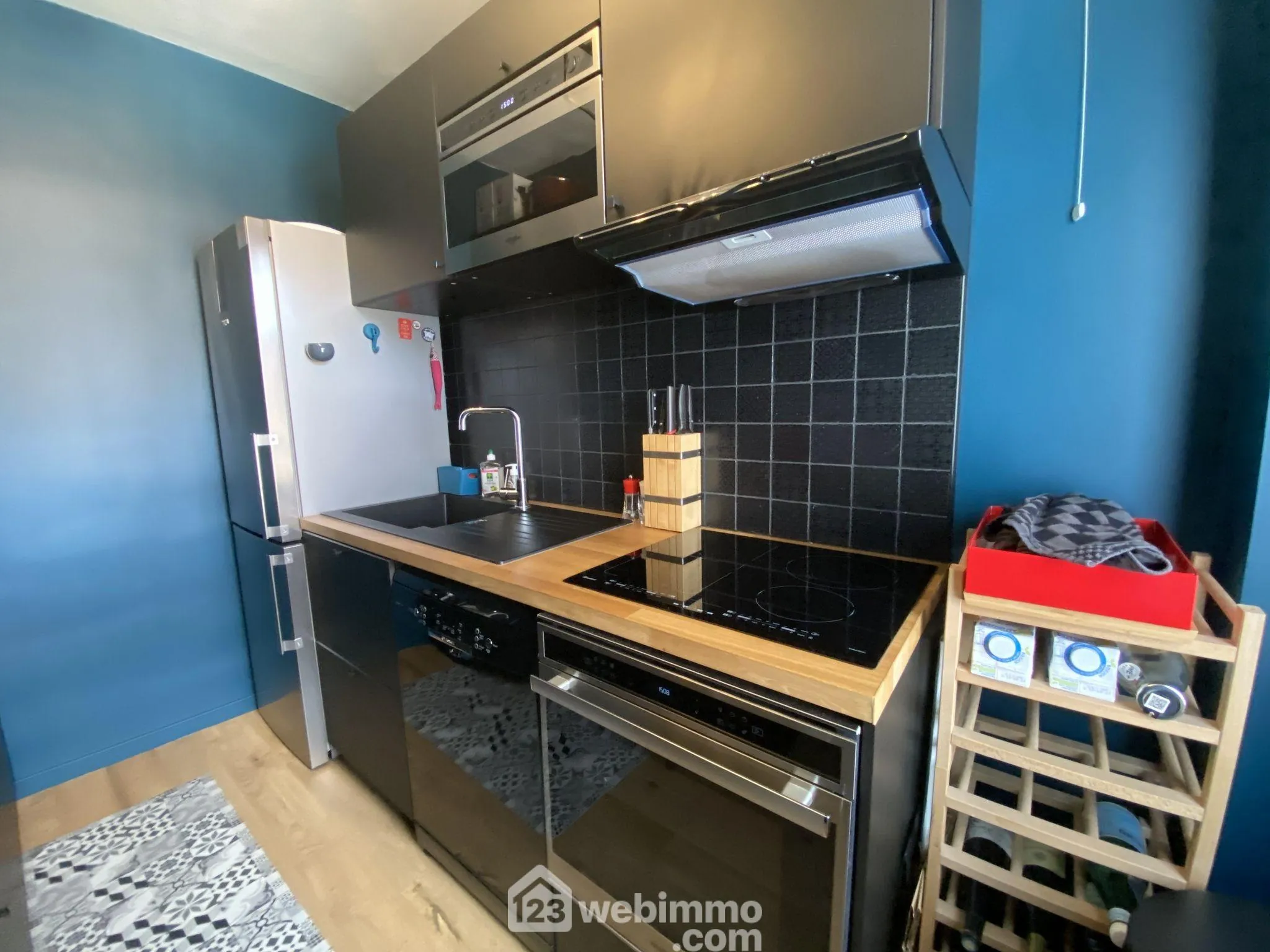 À vendre duplex lumineux de 78 m² à Rouen proche gare Rive Droite 
