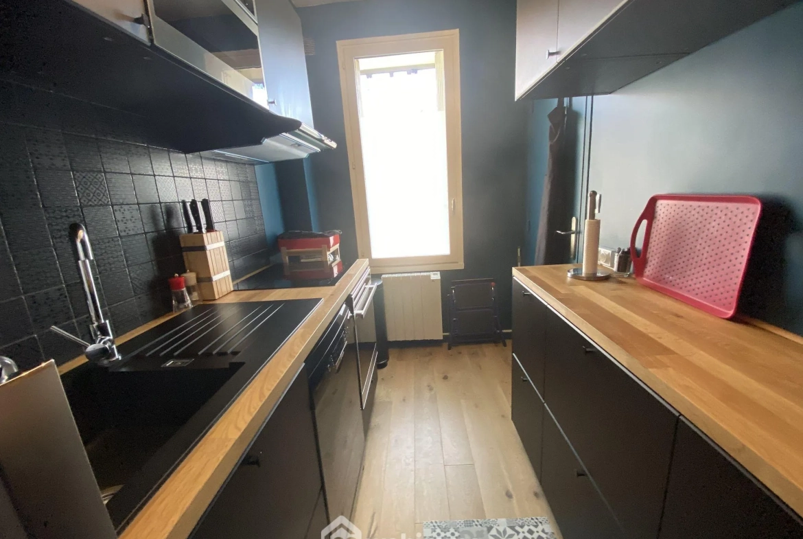 À vendre duplex lumineux de 78 m² à Rouen proche gare Rive Droite 