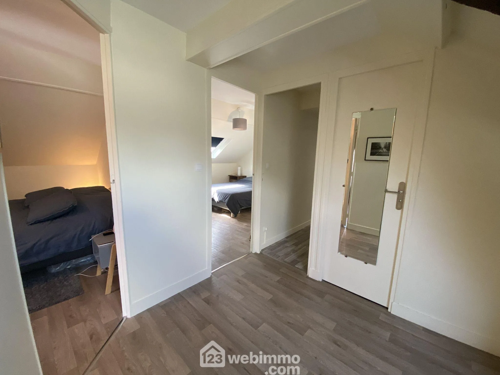 À vendre duplex lumineux de 78 m² à Rouen proche gare Rive Droite 