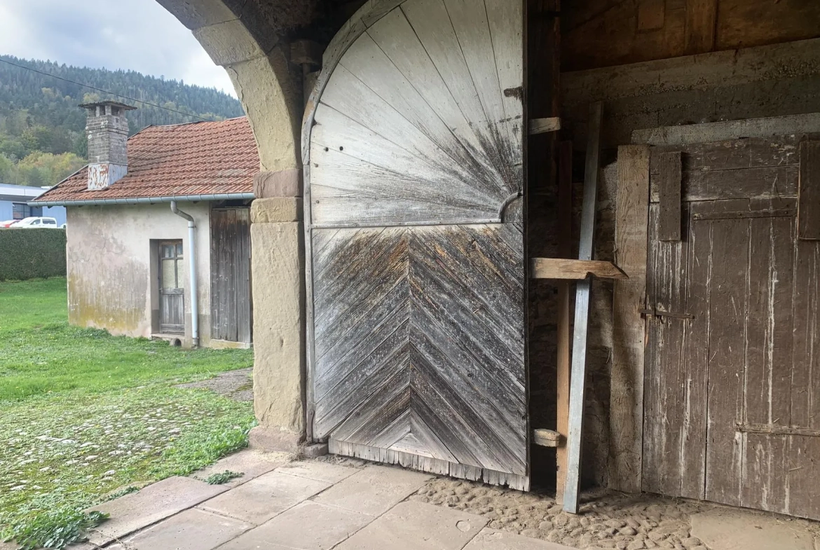 Grande ferme à rénover à Remiremont avec potentiel exceptionnel 
