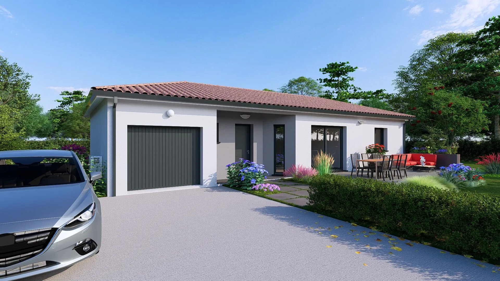 Maison neuve 4 pièces avec garage à Buzet-sur-Tarn - Livraison 2025 