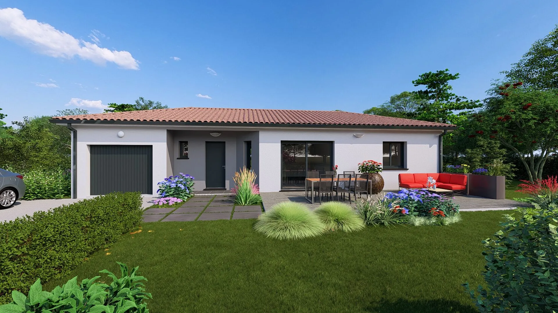Maison neuve 4 pièces avec garage à Buzet-sur-Tarn - Livraison 2025 