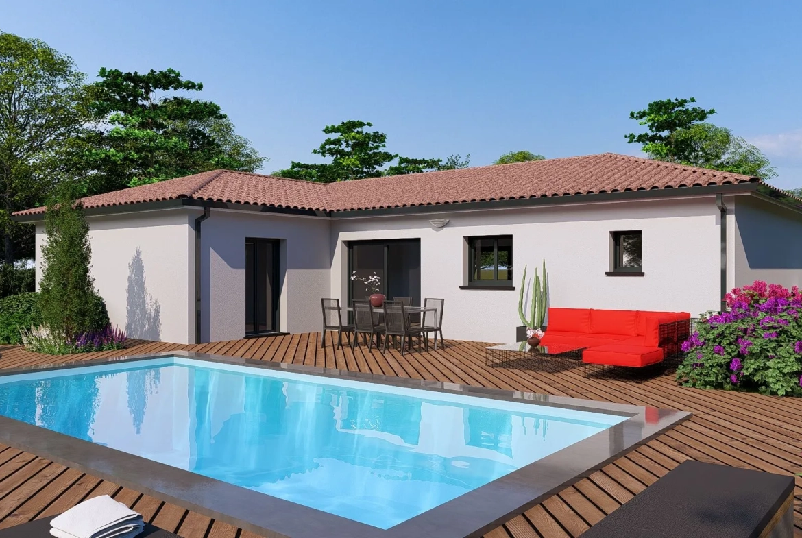 Maison neuve 4 pièces avec garage à Buzet-sur-Tarn - Livraison 2025 