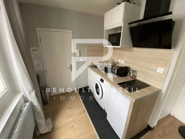 Studio de 16 m² à Rouen proche gare — Investissement locatif rentable