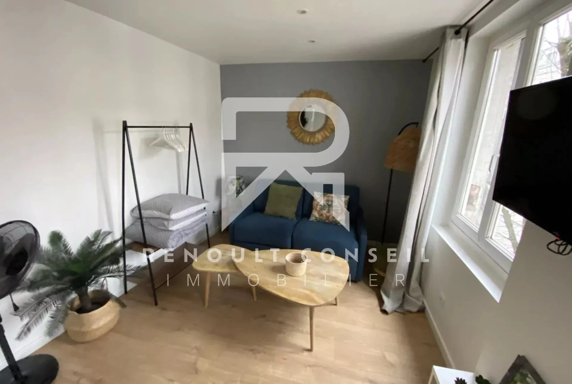 Studio de 16 m² à Rouen proche gare — Investissement locatif rentable 