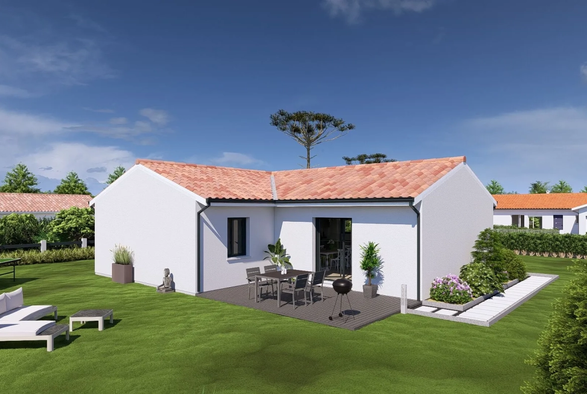 Maison neuve 90 m² avec 3 chambres à Pissos, construction moderne 