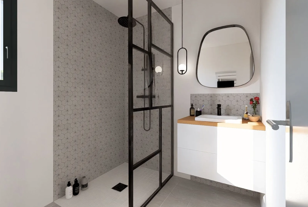 Maison neuve 90 m² avec 3 chambres à Pissos, construction moderne 