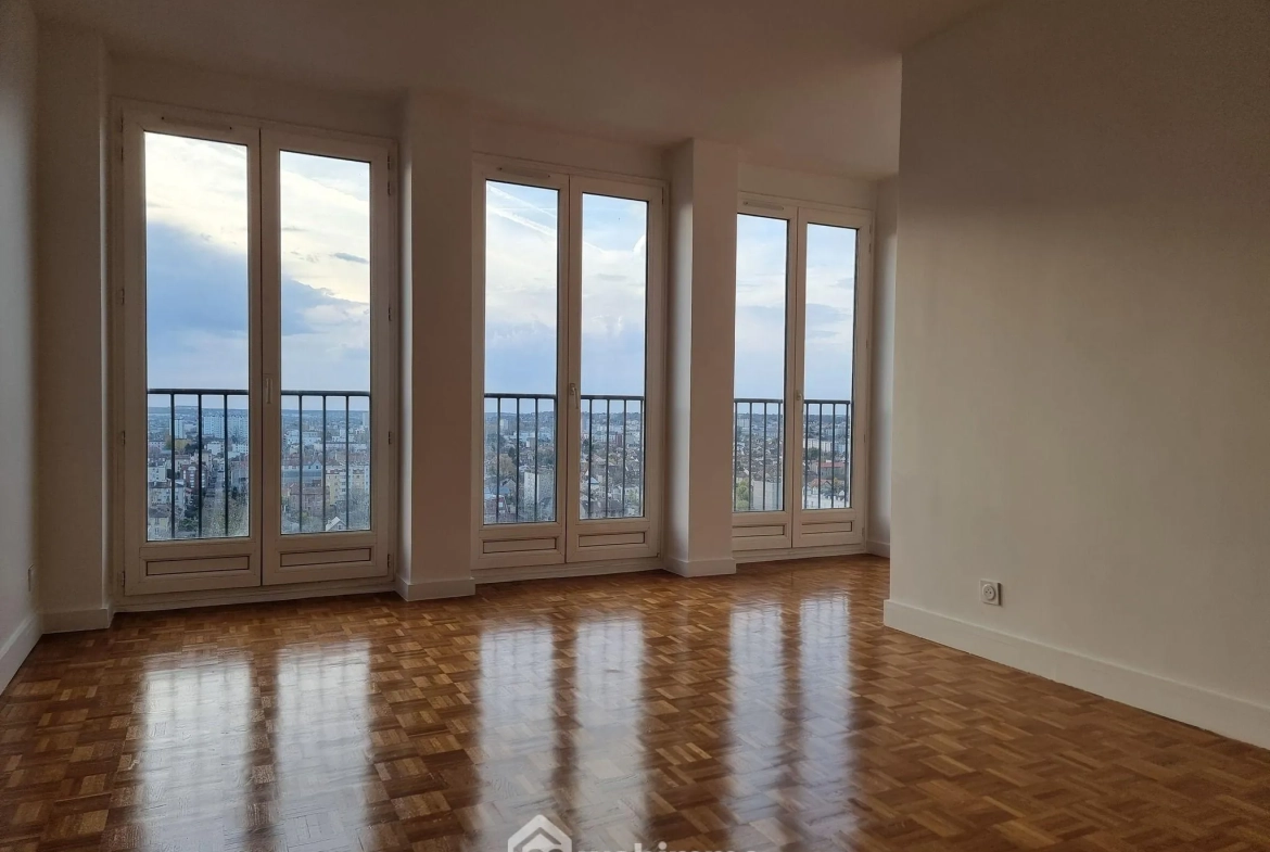 Appartement 4 pièces rénové de 76m² à Choisy-le-Roi avec cave et box 