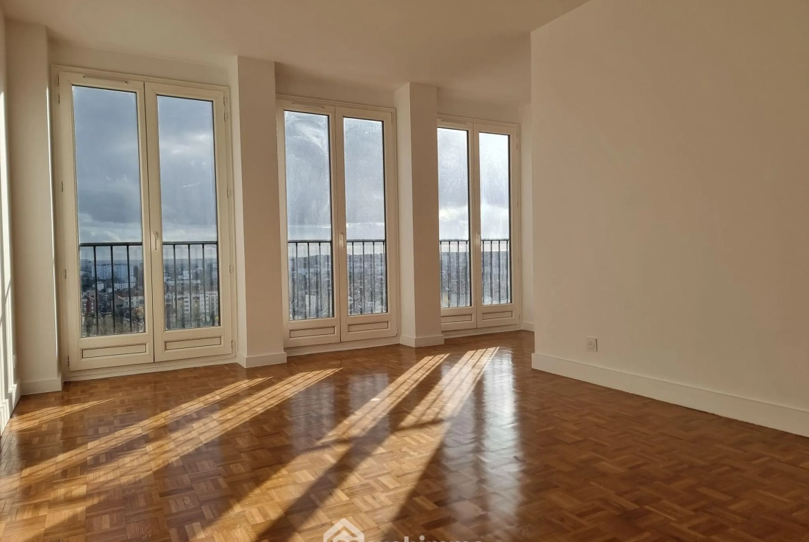 Appartement 4 pièces rénové de 76m² à Choisy-le-Roi avec cave et box 