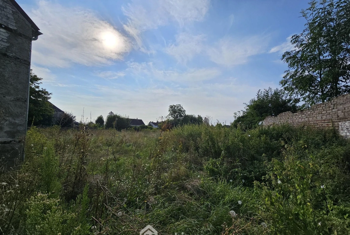 Maison à rénover de 95 m² à Sissonne avec grand terrain et potentiel 