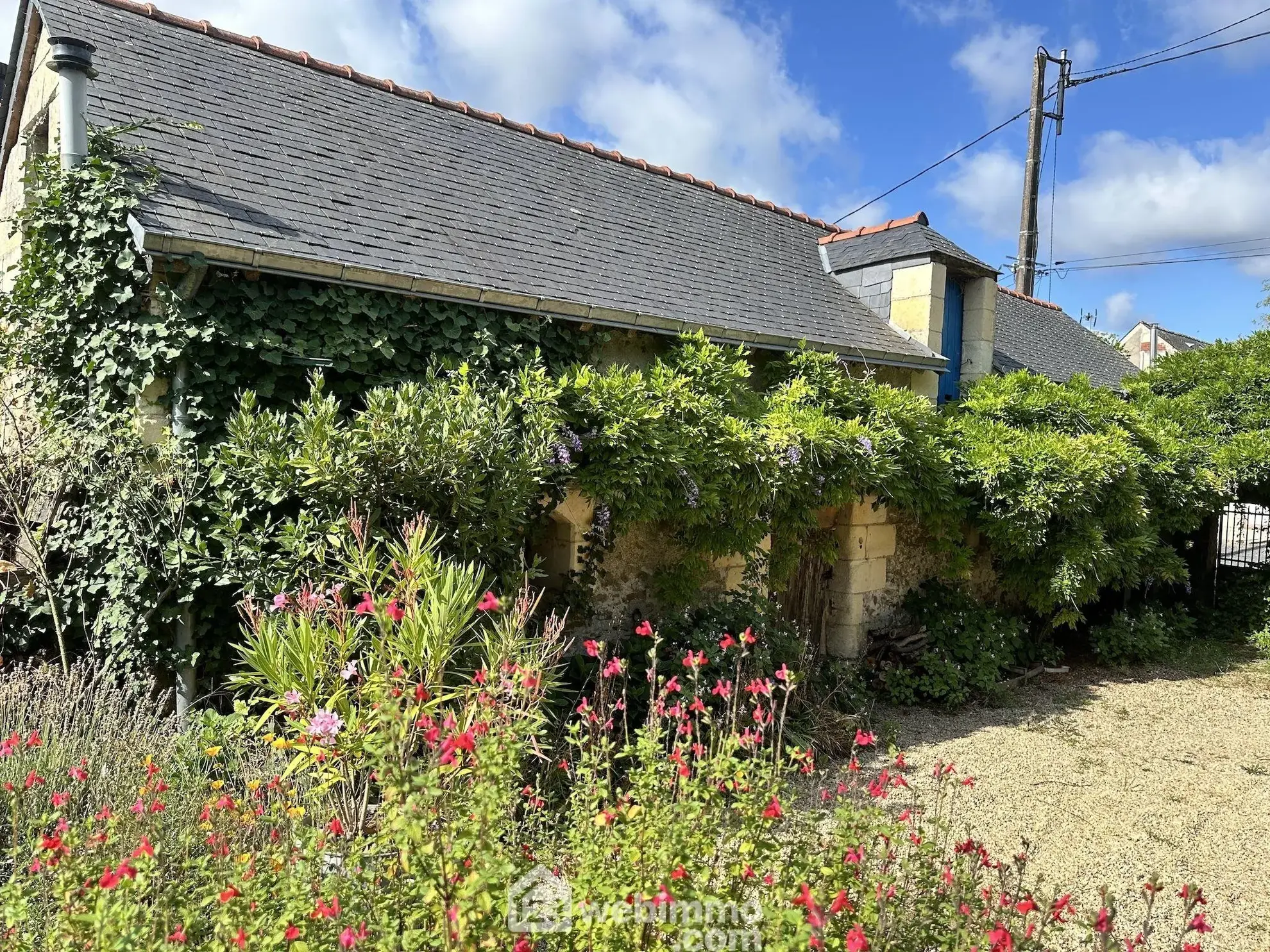 Charmante maison avec jardin et dépendance à Saint Rémy la Varenne 