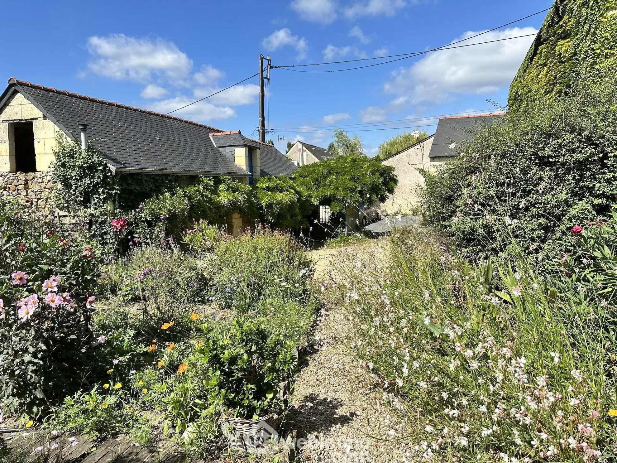 Charmante maison avec jardin et dépendance à Saint Rémy la Varenne 