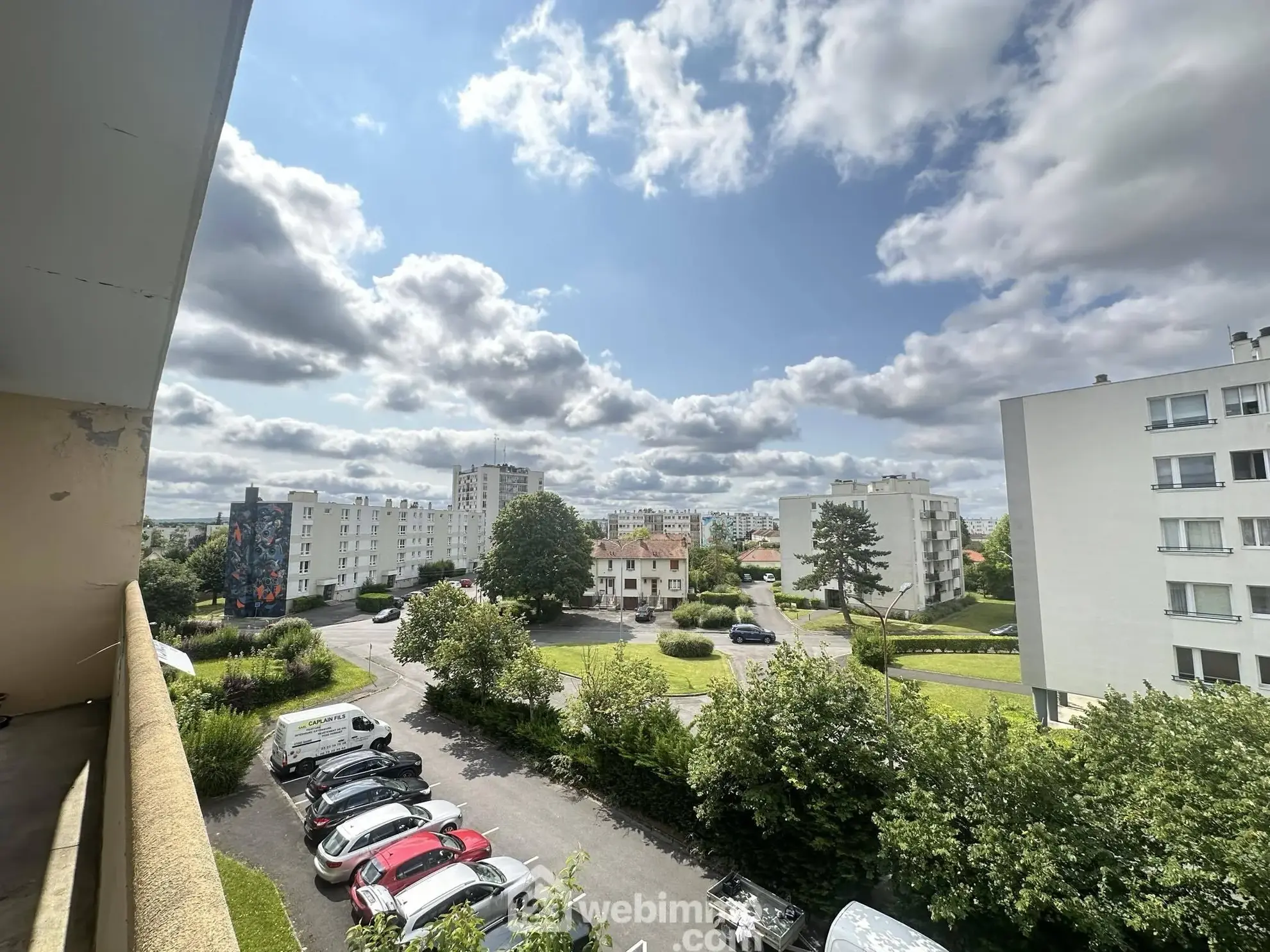 Appartement de 65 m² à Laon avec 3 chambres et cave 