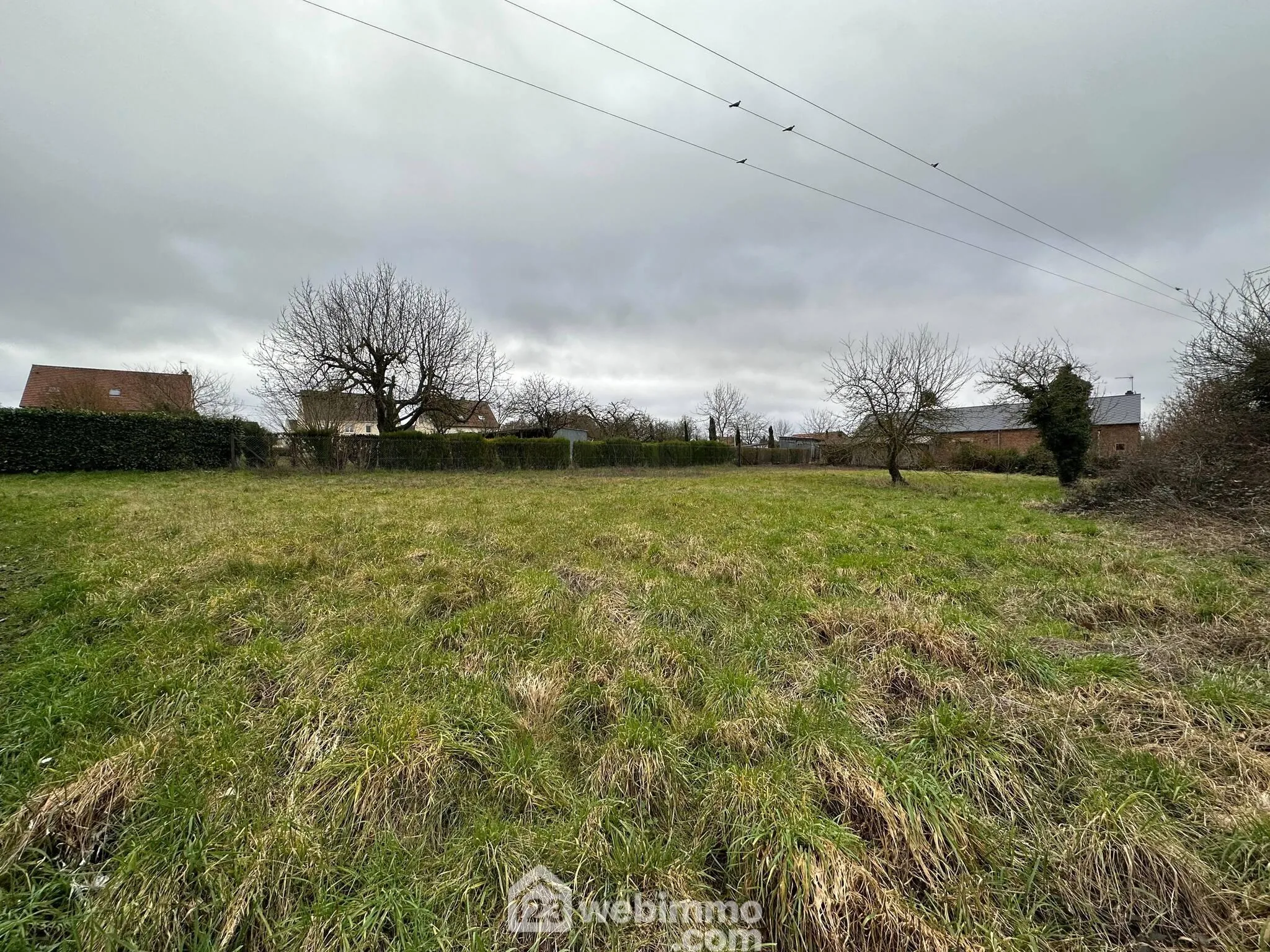 Terrain à bâtir de 1240 m² à Aulnois S/ Laon – Façade 46 m 