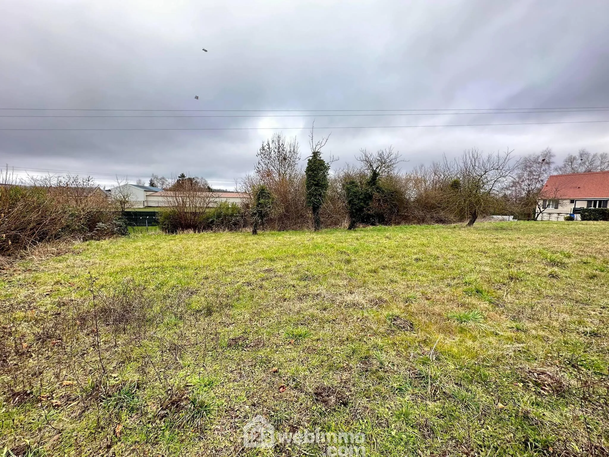 Terrain à bâtir de 1240 m² à Aulnois S/ Laon – Façade 46 m 